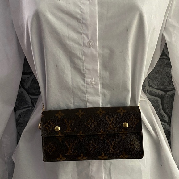 Authentic Louis Vuitton Monogram Portefeuille Acordion Long Wallet - Picture 4 of 16